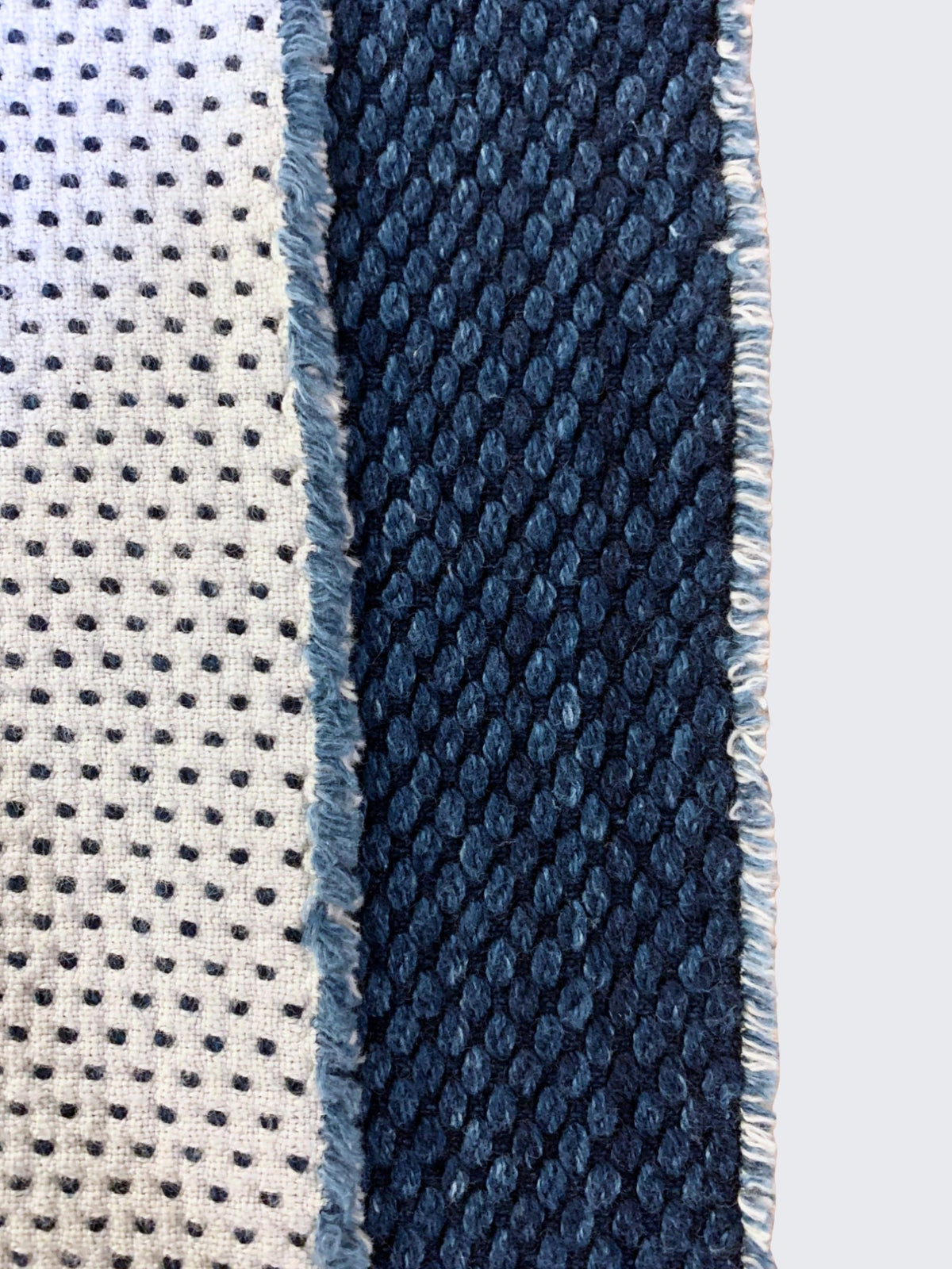 Orimono Imports - Quilted Kendo Cloth Dyed with Aizome Botanical Indigo