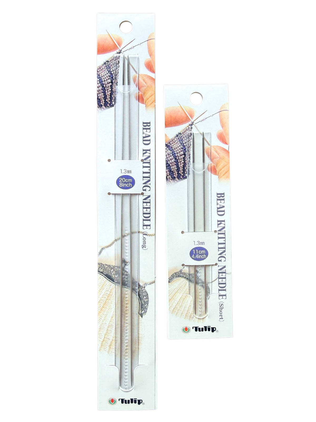 Tulip - Beading Knitting Needles - Short 4.4"