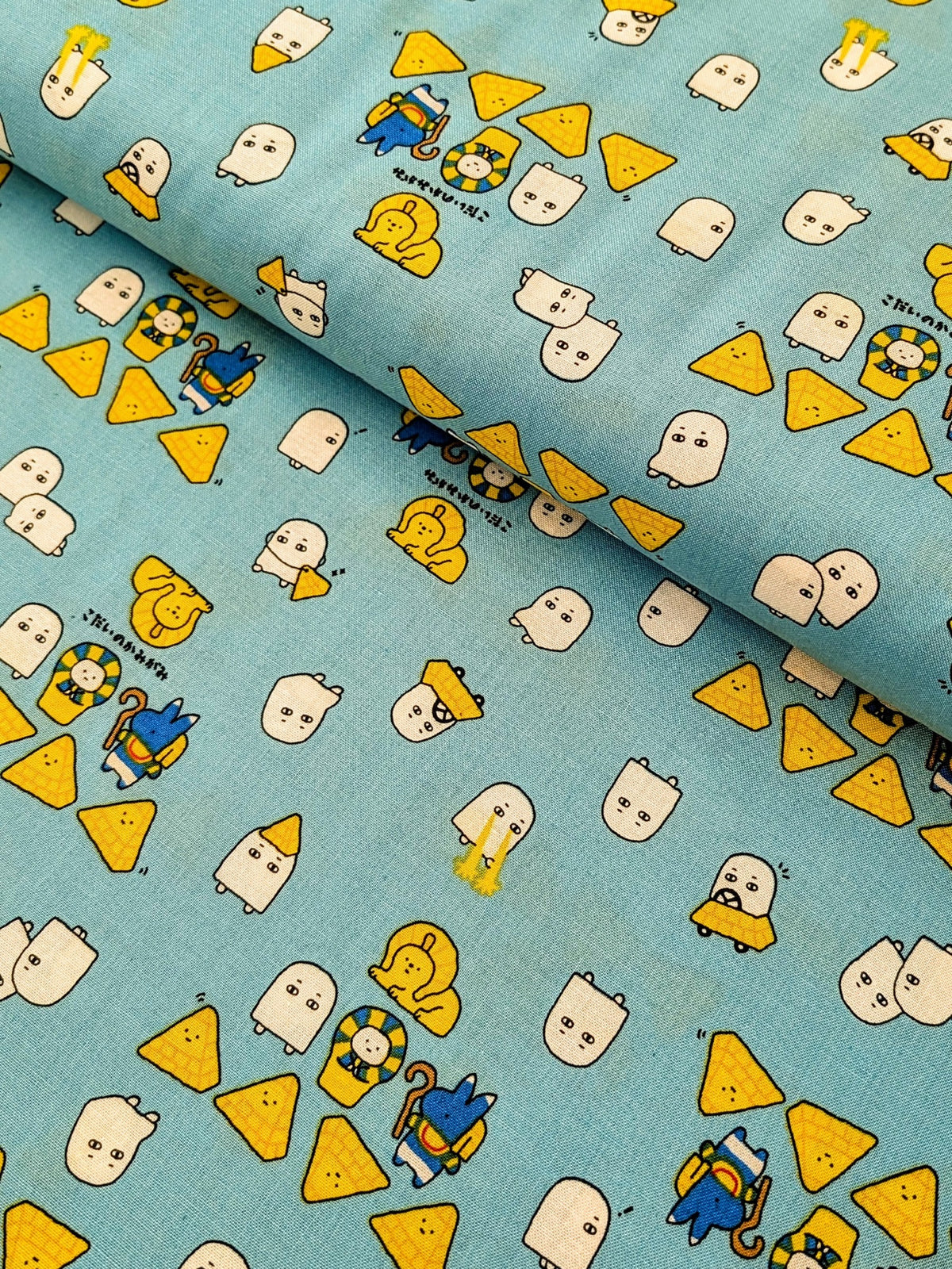 Cosmo - Tiny Egypt Cotton Sheeting Fabric - Teal