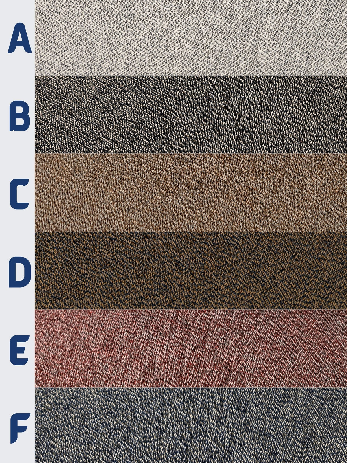 Cosmo - Heathered Yarn Dyed Cotton Fabric - Medium Brown
