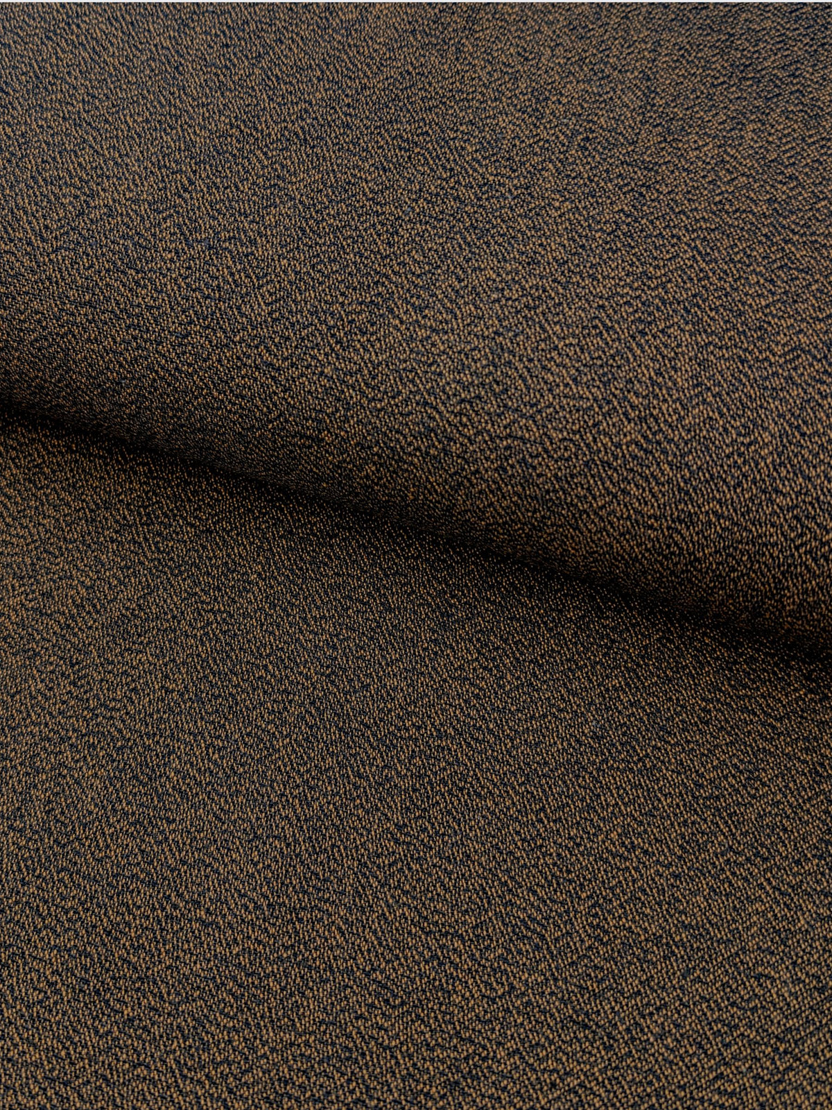 Cosmo - Heathered Yarn Dyed Cotton Fabric - Dark Brown