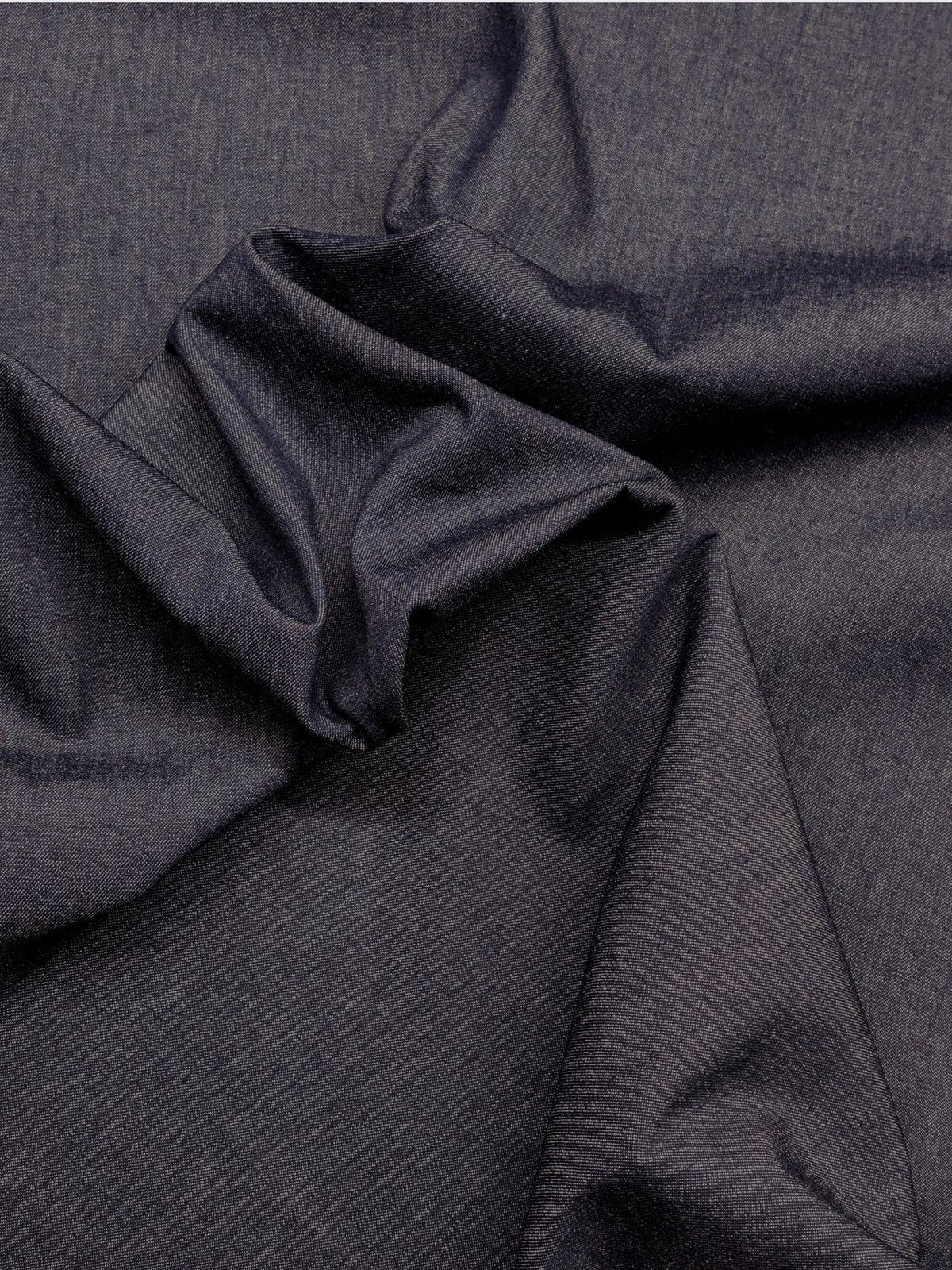 Kaihara Denim - Non-Stretch Japanese Cotton Twill Denim Fabric - 10 oz Dark Blue
