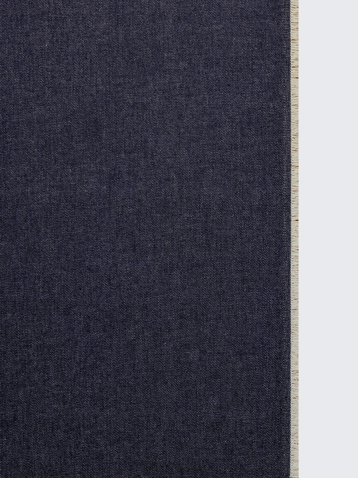 Kaihara Denim - Non-Stretch Japanese Cotton Twill Denim Fabric - 10 oz Dark Blue
