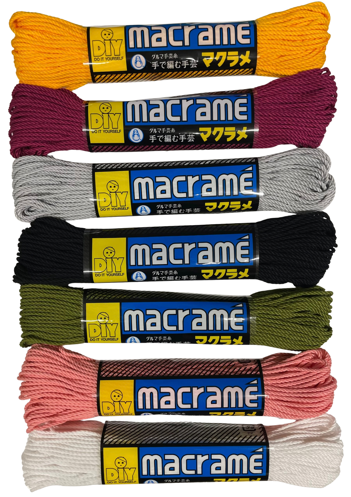 DIY - Macramé Cotton Cord 27 meter skein
