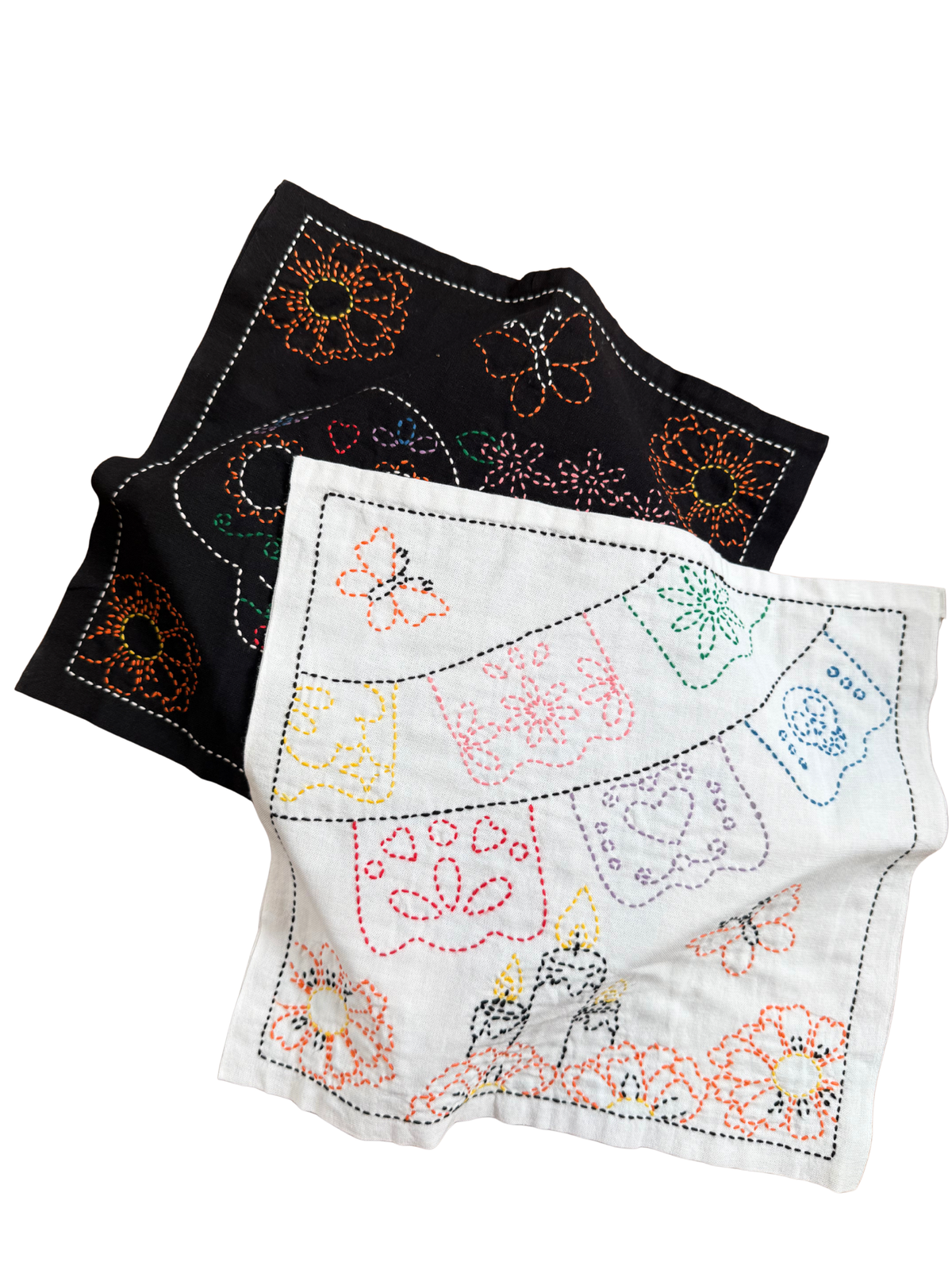 Tulip - World Mexico "Papel Picado" Sashiko Sampler Kit - White