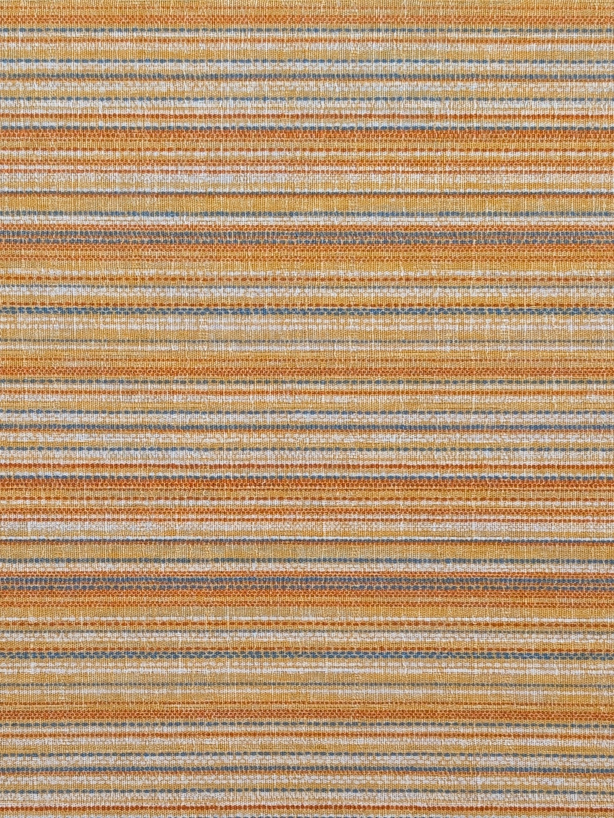 Morikiku - Textured Stripe Cotton Dobby Fabric - Yellow