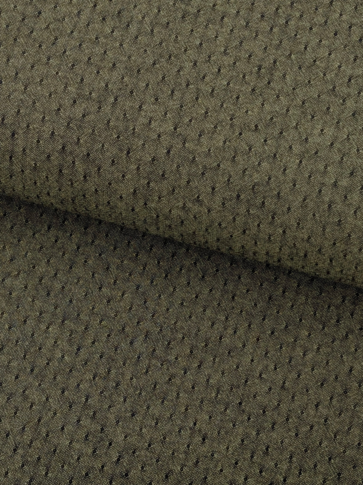 Handworks - Raised Weave Yarn Dyed Cotton Fabric - Artichoke Green