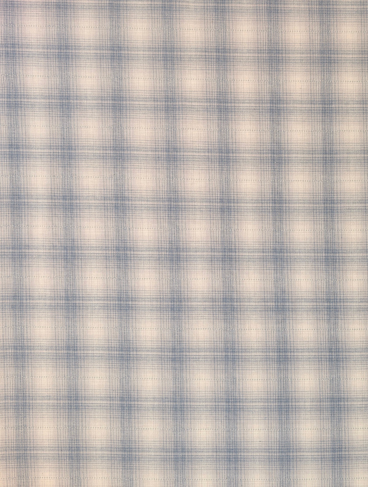 Handworks - Ombre Glen Plaid Yarn Dyed Cotton Fabric - Light Blue