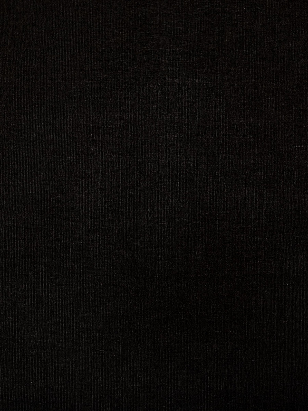 Kokka - Solid Recycled Cotton Canvas Fabric - Black
