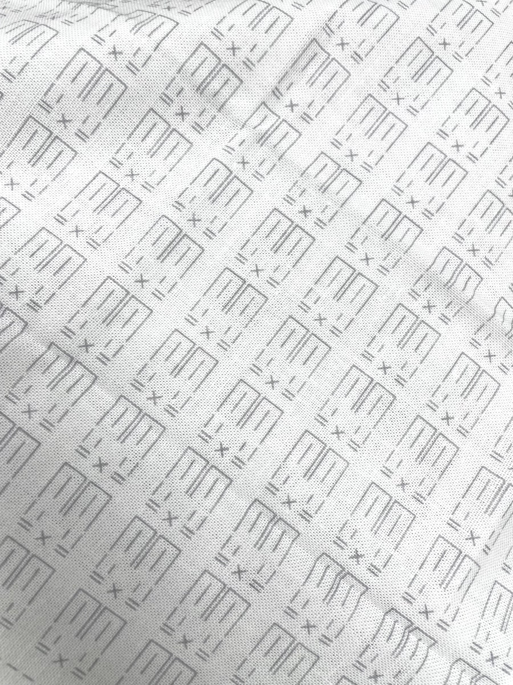 Olympus - Rabbit Cotton Hana-Fukin Sashiko Sampler Cloth - White