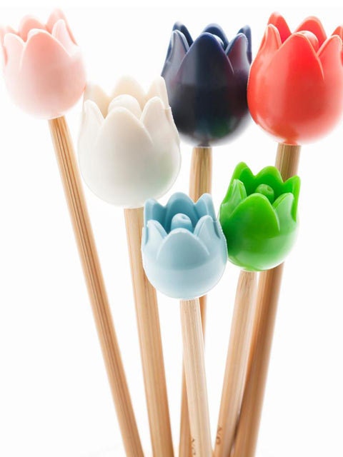 Tulip - Point Protectors Knitting Accessories Size S - Pink/Blue/Green