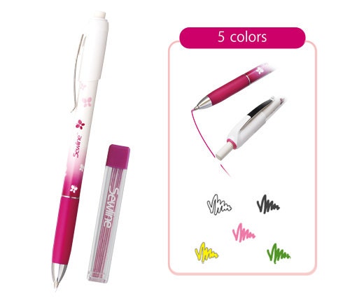 Sewline - 0.9mm Washable Fine Point Mechanical Pencil for Fabrics - Assorted Colors