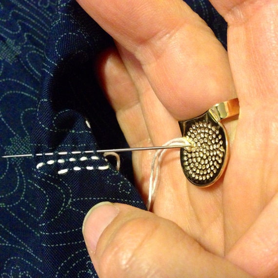 Clover - Sashiko Palm Thimble
