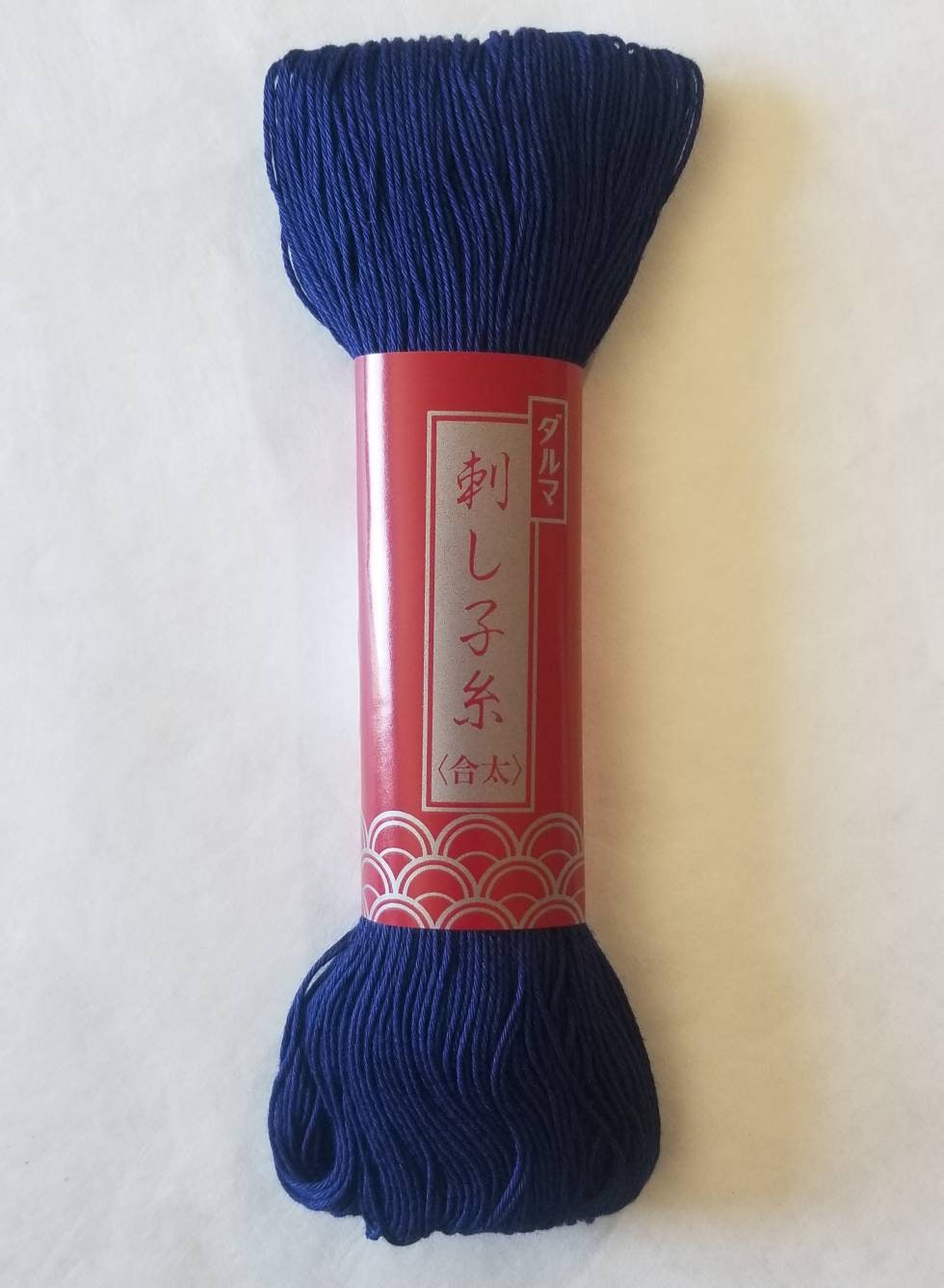 Yokota - Cotton Sashiko Thread 100m Skein - #6 Navy Blue