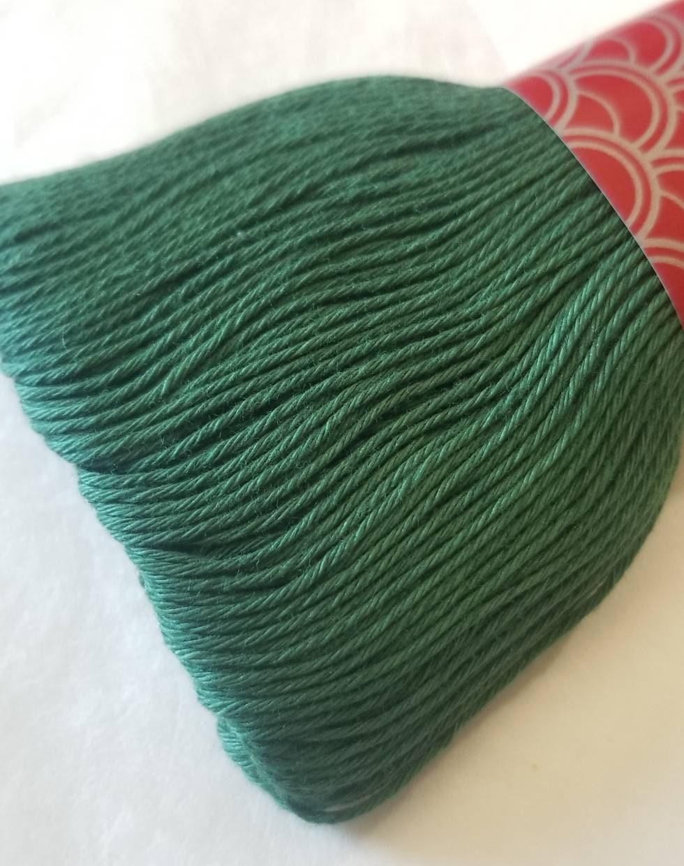 Yokota - Cotton Sashiko Thread 100m Skein - #5 Green
