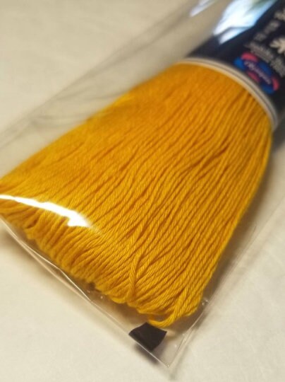 Olympus - Cotton Sashiko Thread 100m Skein - Color #111 Yellow