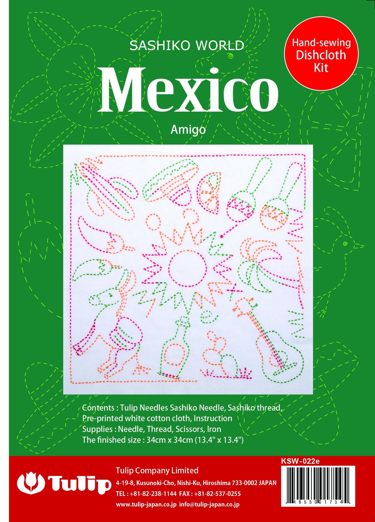Tulip - World Mexico "Amigo" Sashiko Sampler Kit