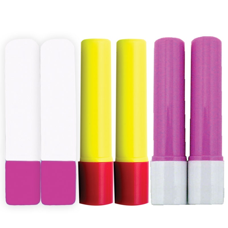 Sewline - Refill for Appliqué Fabric Glue Stick - Pink, Blue, Yellow