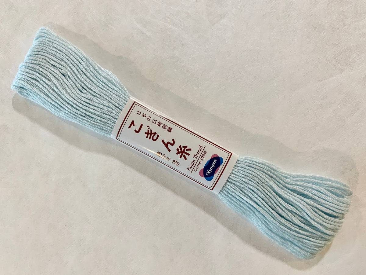 Olympus - Cotton Kogin Thread 18m Skein - #362 Pale Blue