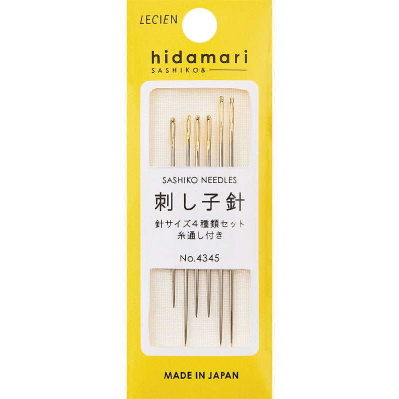 Daruma - Hidamari Sashiko Needles with Threader