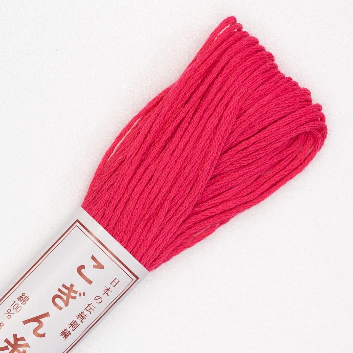 Olympus - Cotton Kogin Thread 18m Skein - #106 Bright Pink