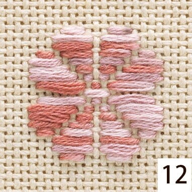 Olympus - Cotton Kogin Thread 18m Skein - Variegated #12 Sakura