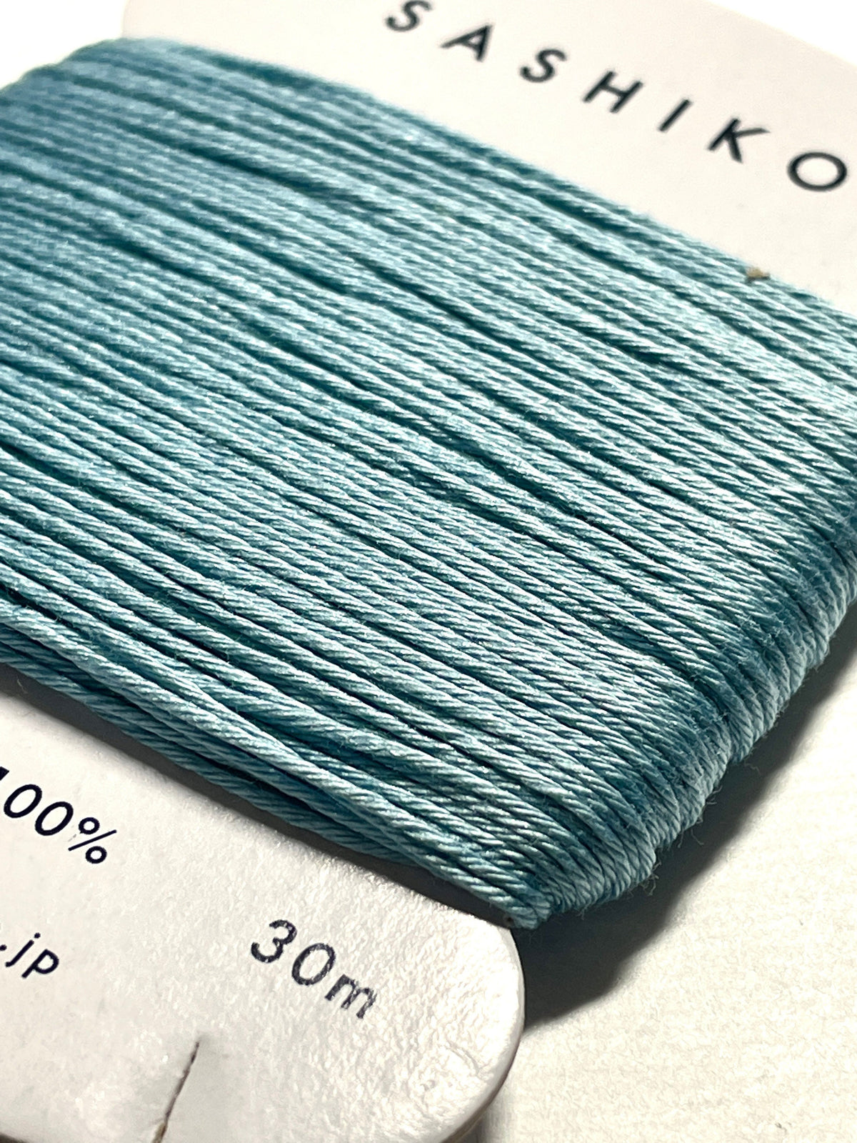 Daruma - Cotton Sashiko Thread 30m Card 20/6 - #226 Water Blue