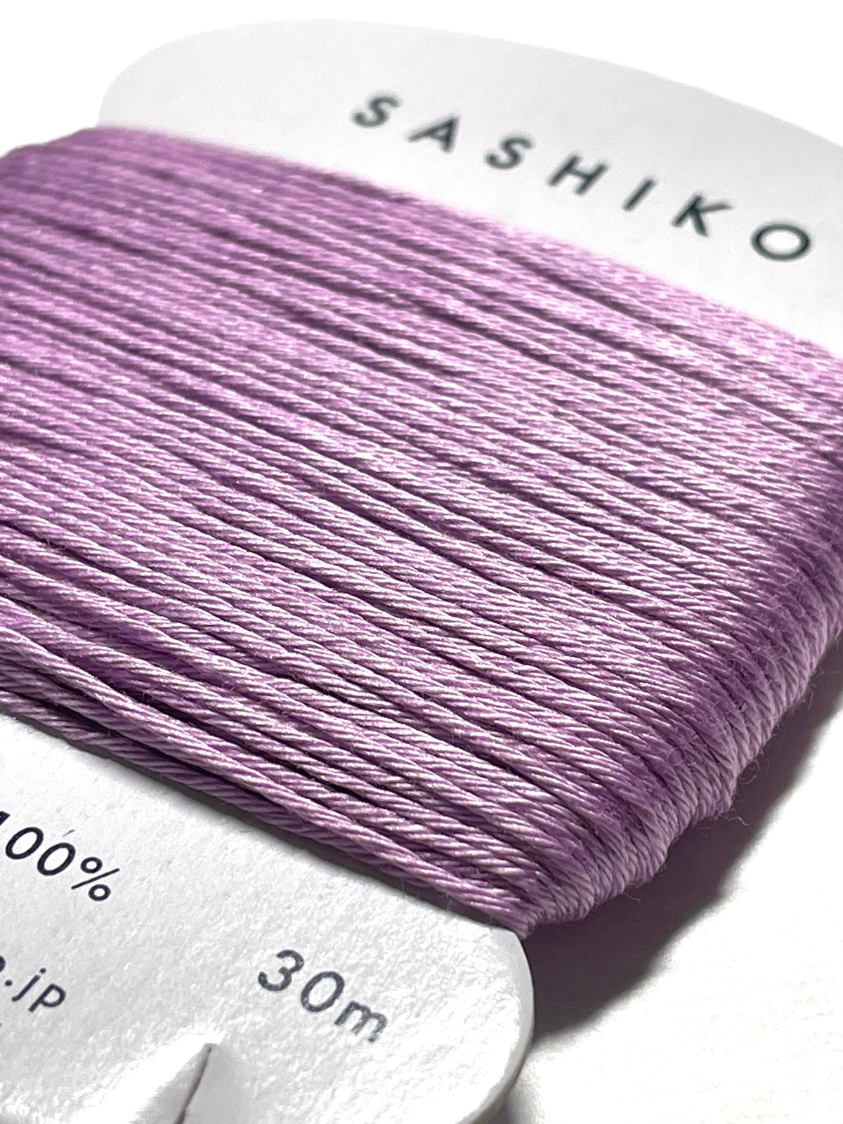 Daruma - Cotton Sashiko Thread 30m Card 20/6 - #210 Lavender