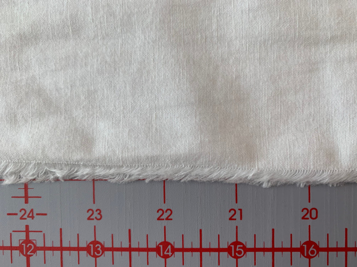 Cosmo Japanese cotton linen fabric AD5192-OW creamy white