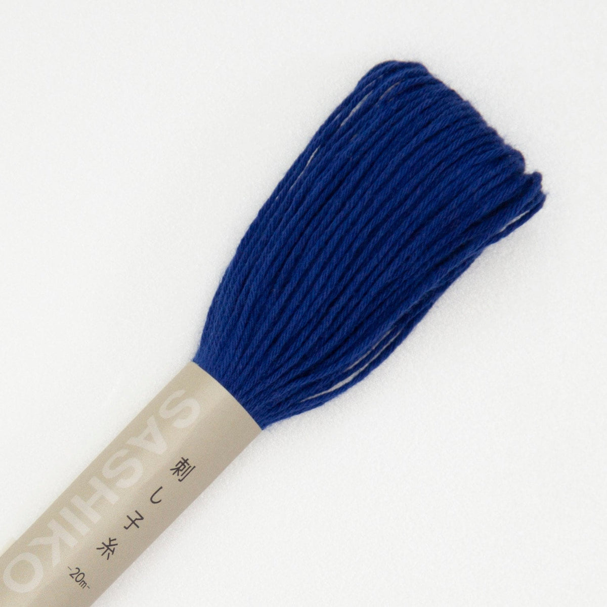 Olympus - Cotton Sashiko Thread 20m Skein - Color #18 Indigo Blue