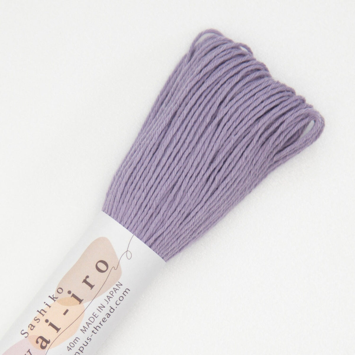 Olympus - Cotton Sashiko Thread 40m Skein - "Awai-Iro" Color #A10 Mauve