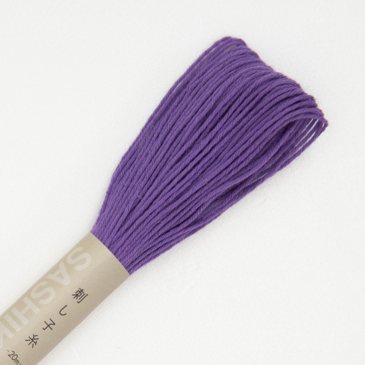 Olympus - Cotton Sashiko Thread 20m Skein - Color #19 Purple