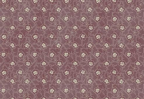 QuiltGate - PRE-CUT Gentle Flowers Dried Flowers Cotton Fabric