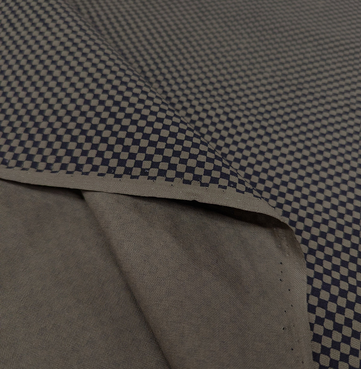 Ichimatsu Checkerboard Sevenberry Japanese cotton fabric 88222-4-5 black