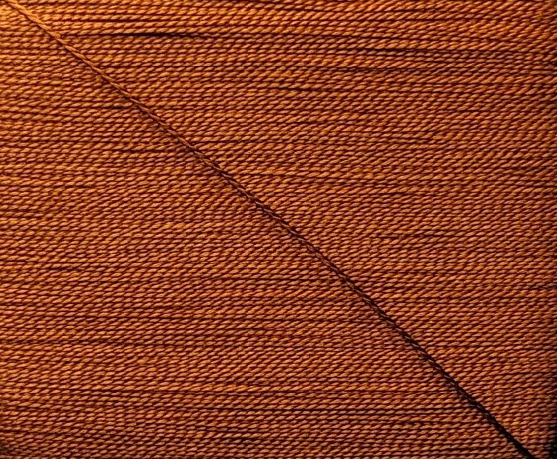 Kinkame - Silk Hand Sewing Thread 80m Card - Color #94 Burnt Umber