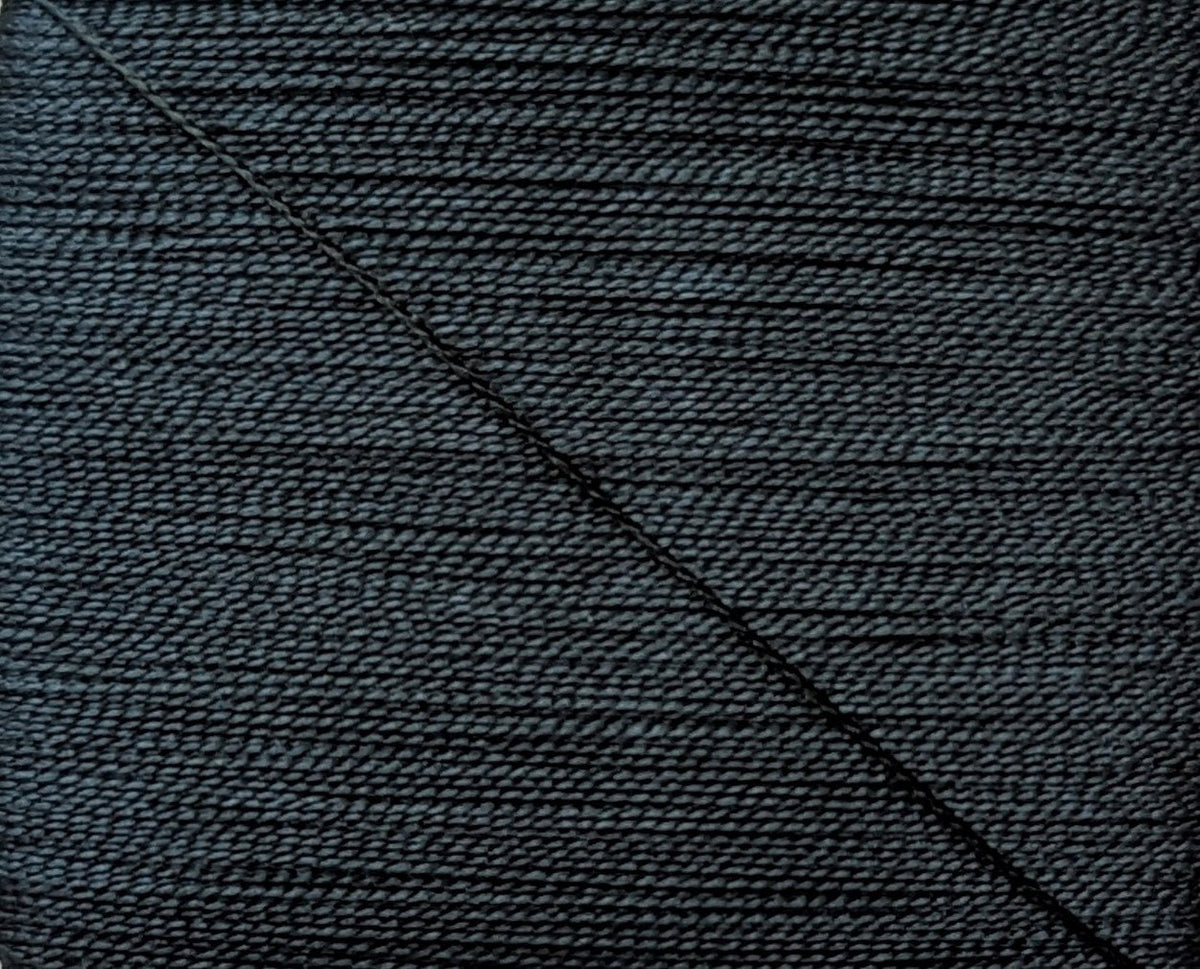 Kinkame - Silk Hand Sewing Thread 80m Card - Color #106 Arsenic
