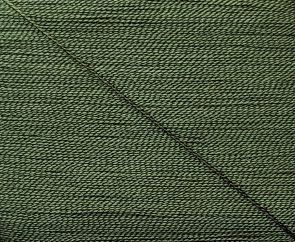 Kinkame - Silk Hand Sewing Thread 80m Card - Color #112 English Ivy