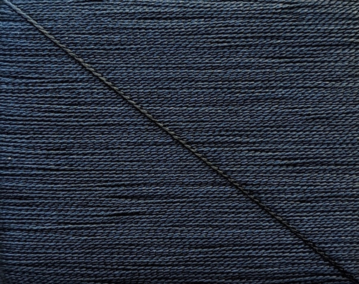 Kinkame - Silk Hand Sewing Thread 80m Card - Color #148 Napoleon