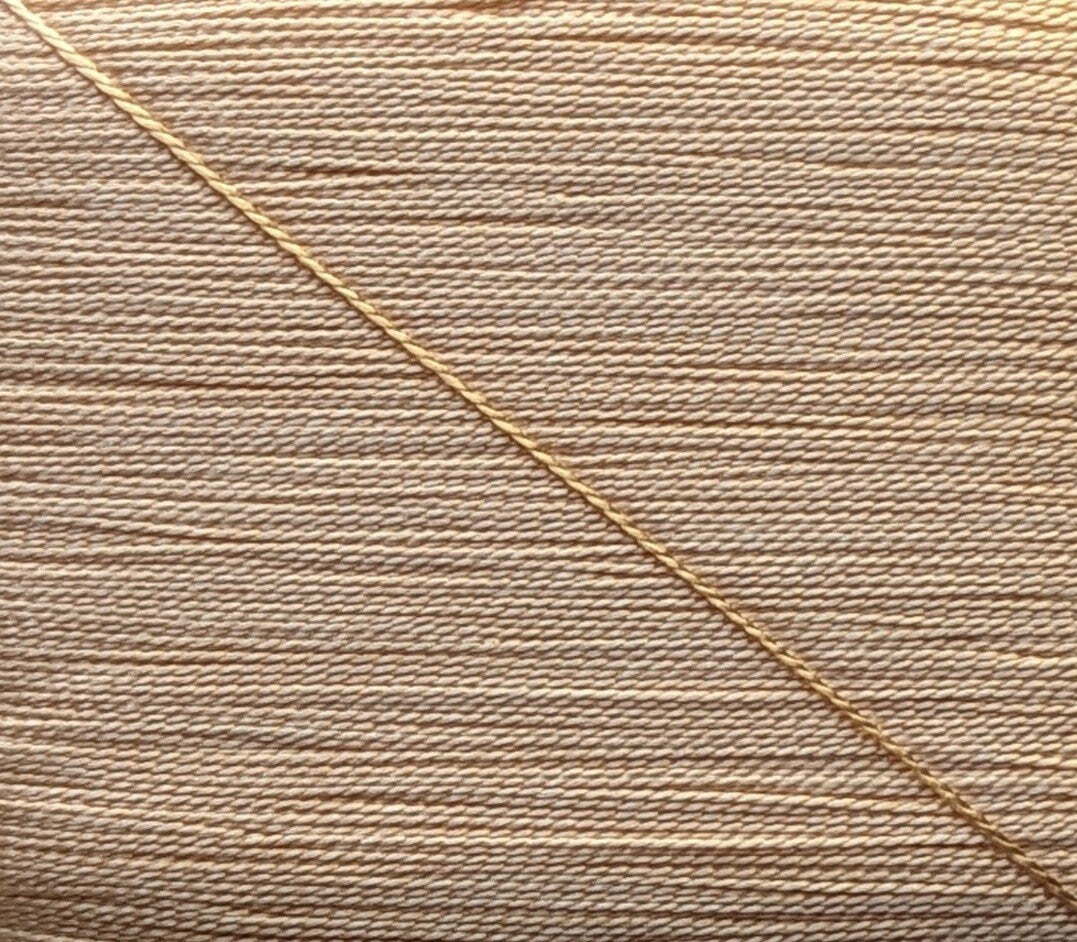 Kinkame - Silk Hand Sewing Thread 80m Card - Color #162 Porcelain Peach