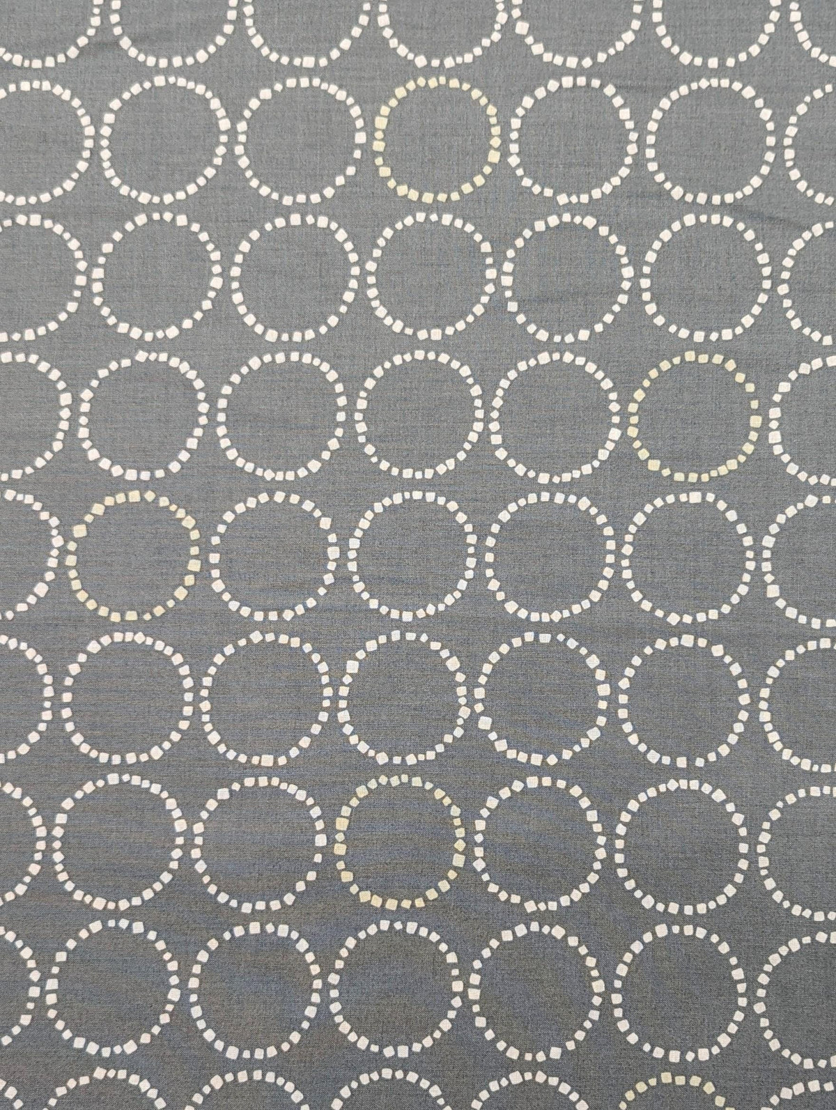 Stone Circles Koizumi Japanese cotton fabric 142-1292 A4 gray