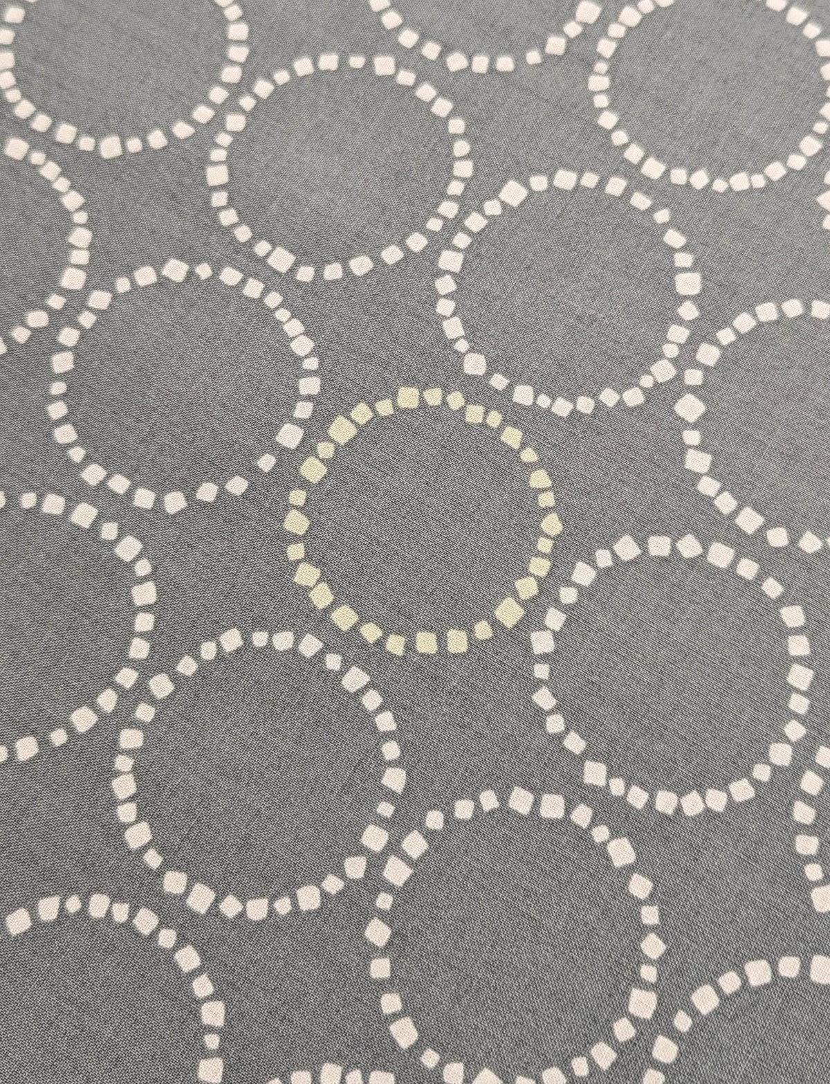 Stone Circles Koizumi Japanese cotton fabric 142-1292 A4 gray