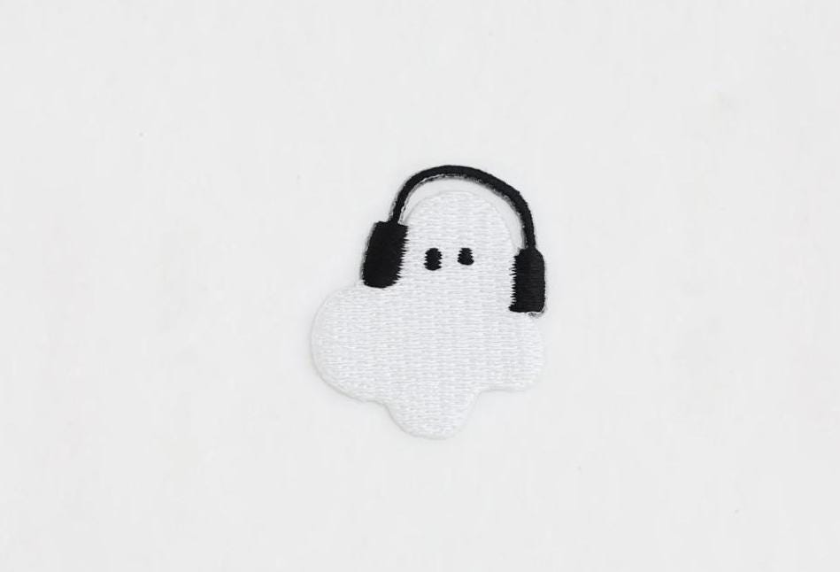 Daruma - Embroidered Sticker - #16 Music