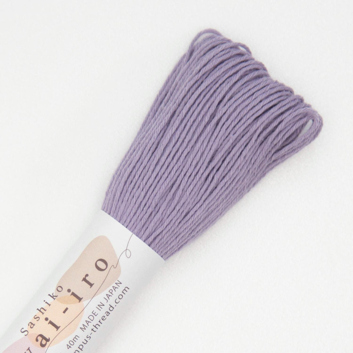 Olympus - Cotton Sashiko Thread 40m Skeins Set of 20 Colors - "Awai-Iro" Pastel