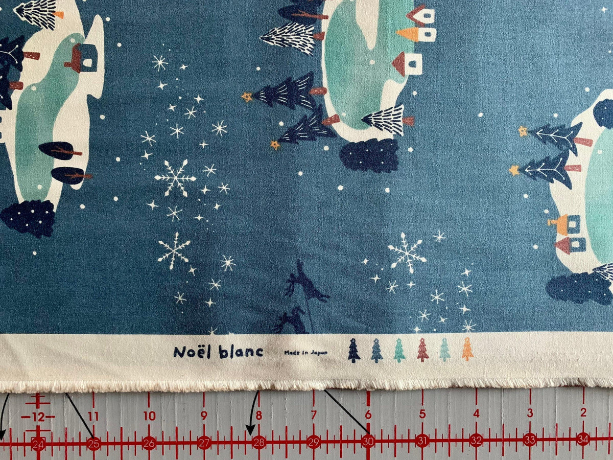 Koizumi - Noel Blanc Cotton - Slate Blue