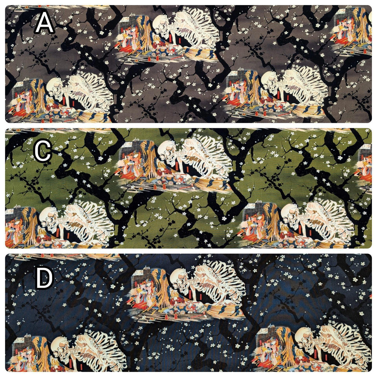 Hokkoh - Gashadokuro Yōkai Rayon - Gray