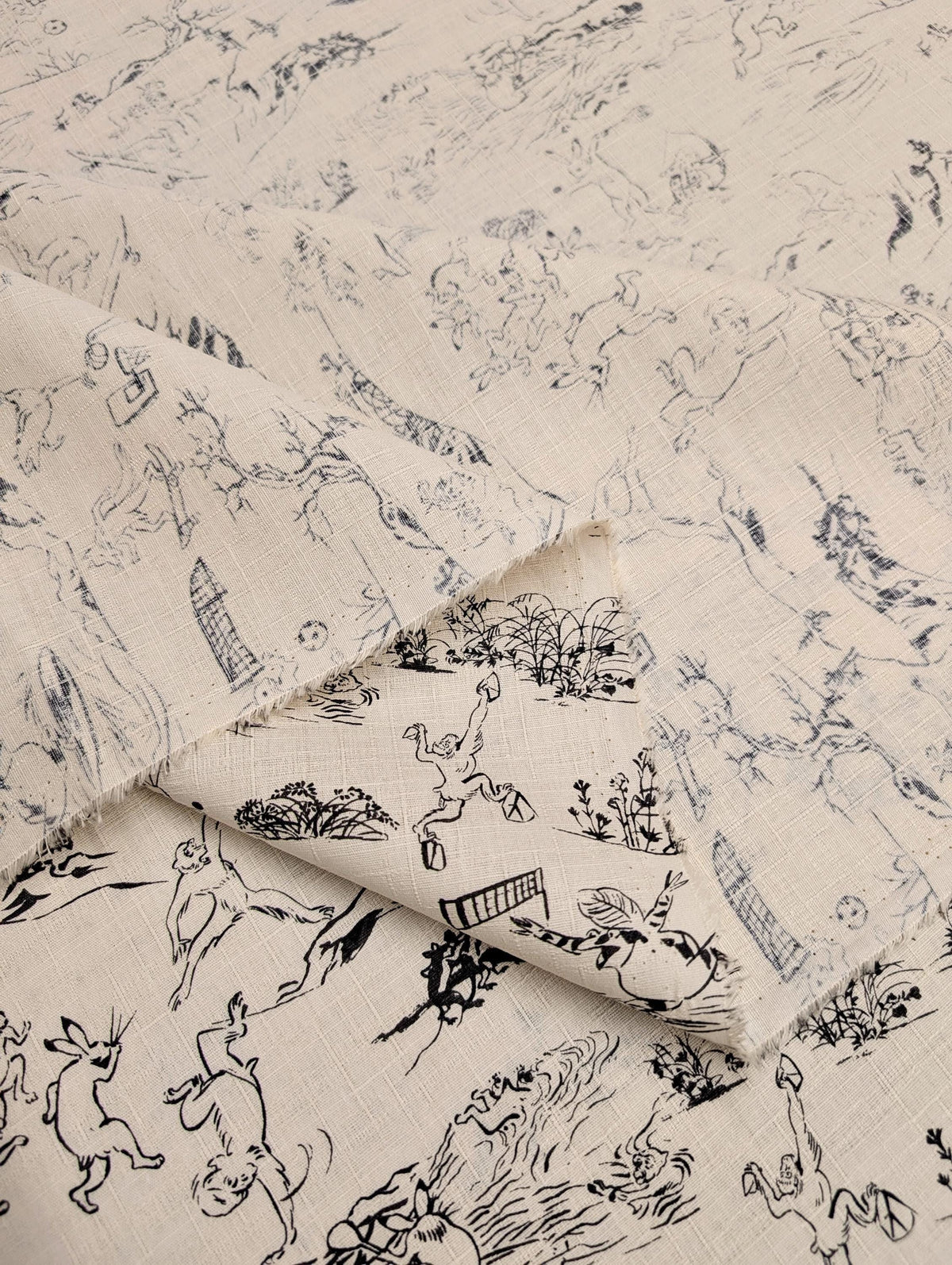 Hokkoh - Sports Day Animals Cotton Dobby - Beige