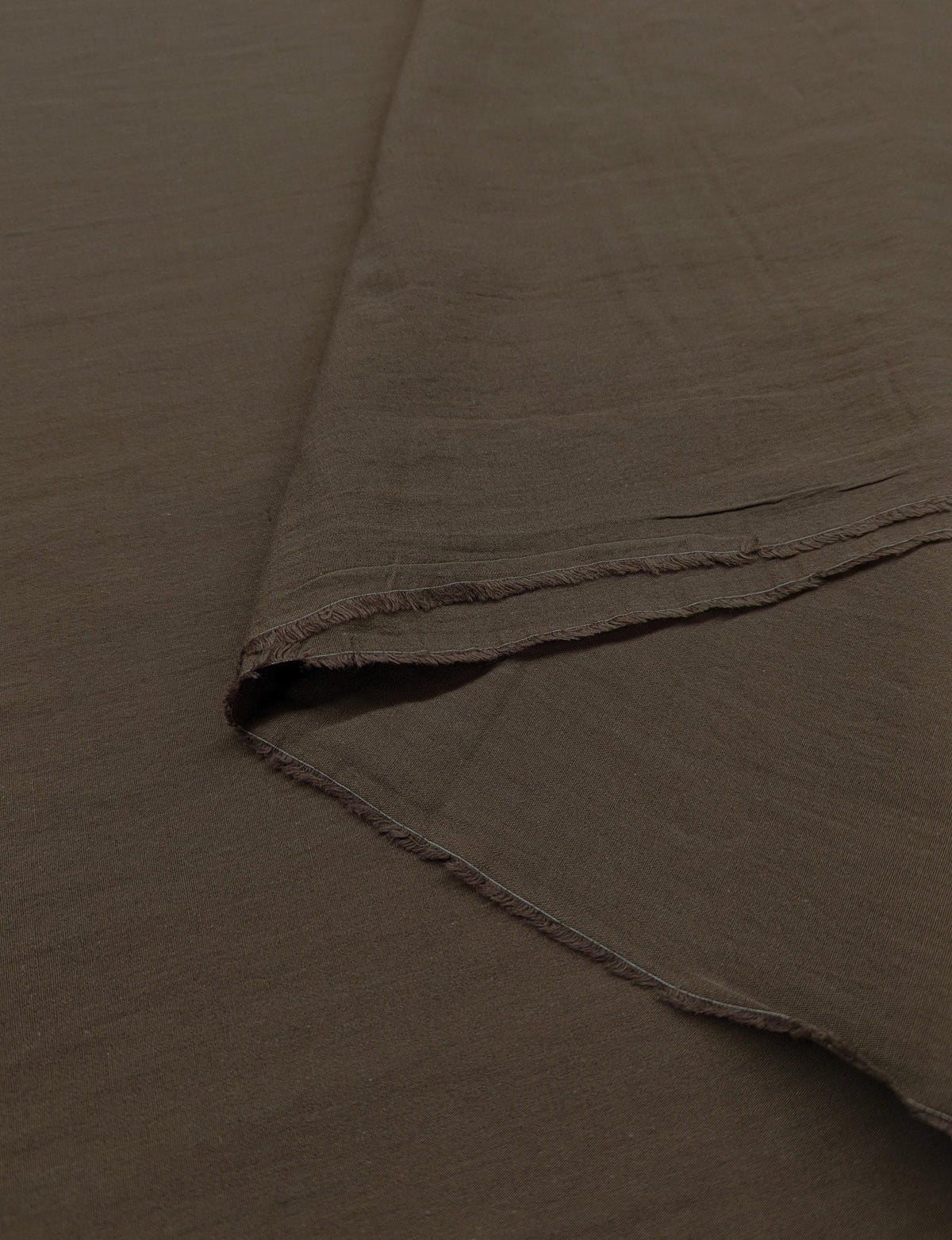 Cosmo - Cotton/Linen Taupe - Dark Chocolate