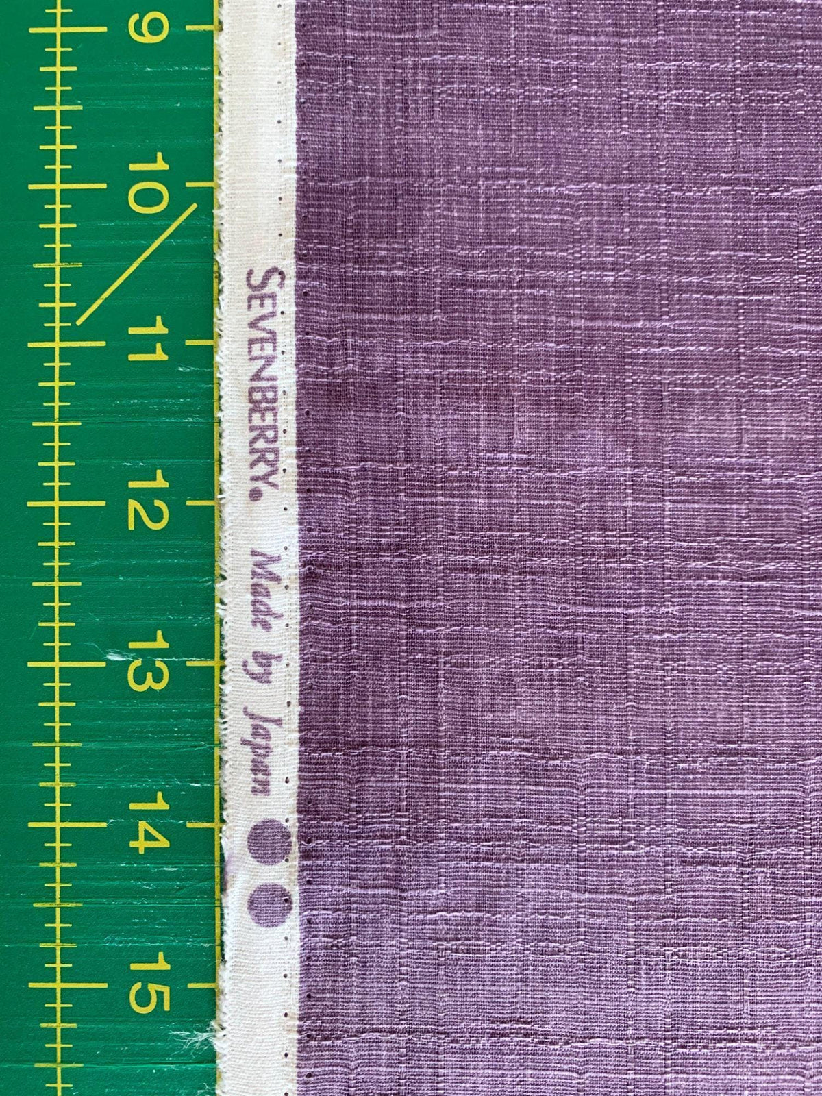 Sevenberry - Solid Color Cotton Dobby - Lavender Purple