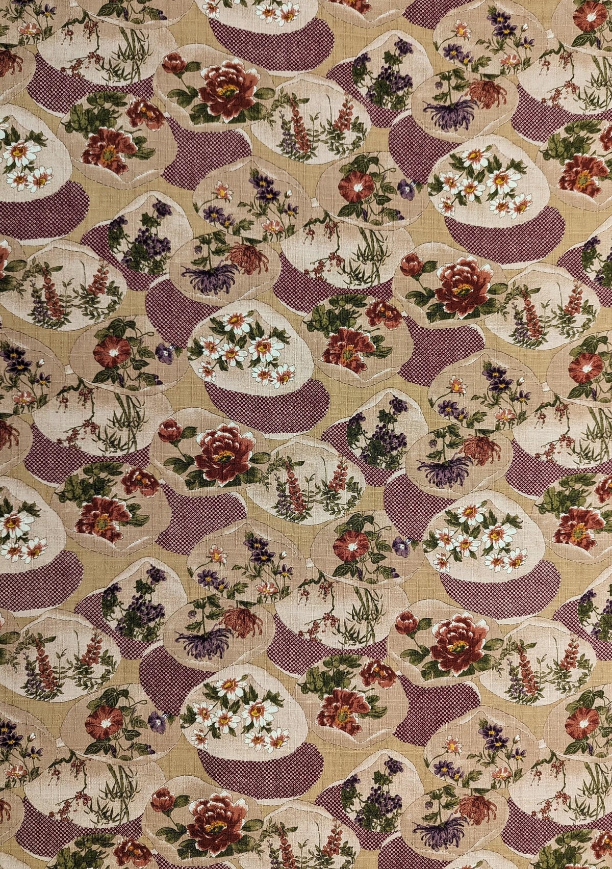Kobayashi - Kaiawase Cotton Dobby - Red