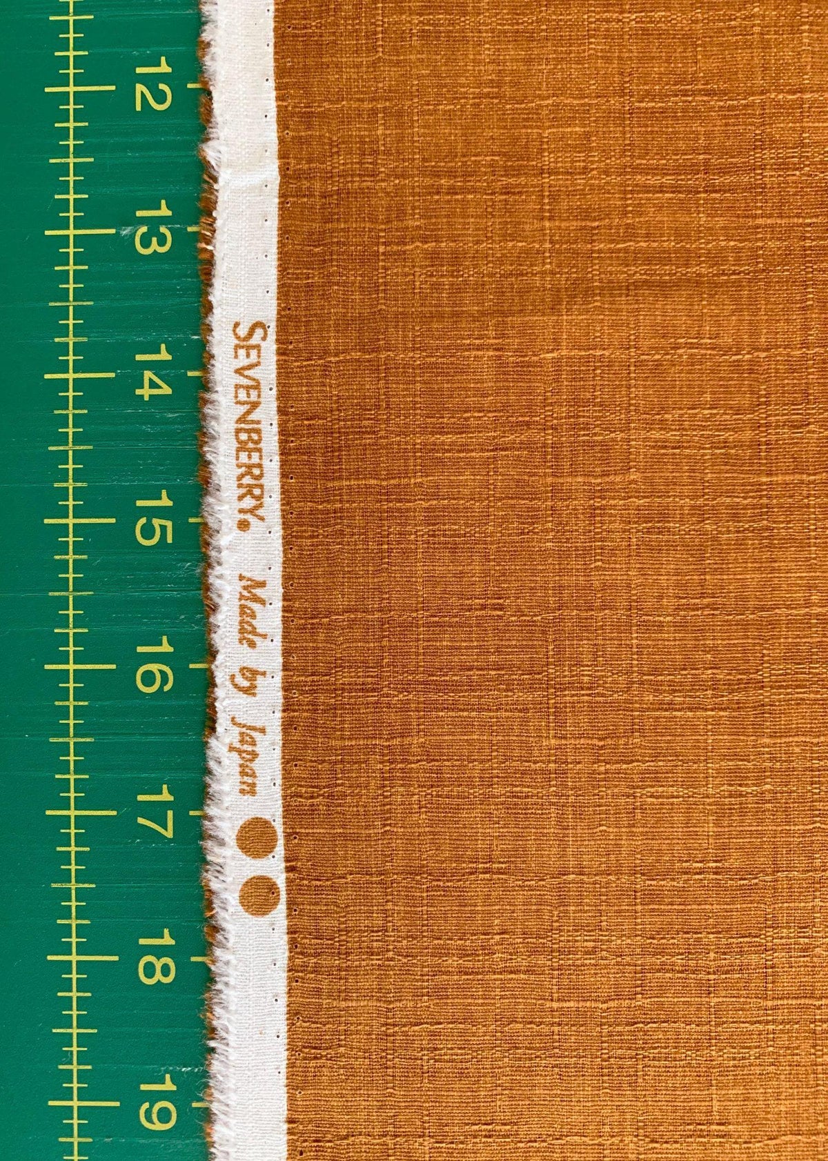 Sevenberry - Solid Color Cotton Dobby - Copper